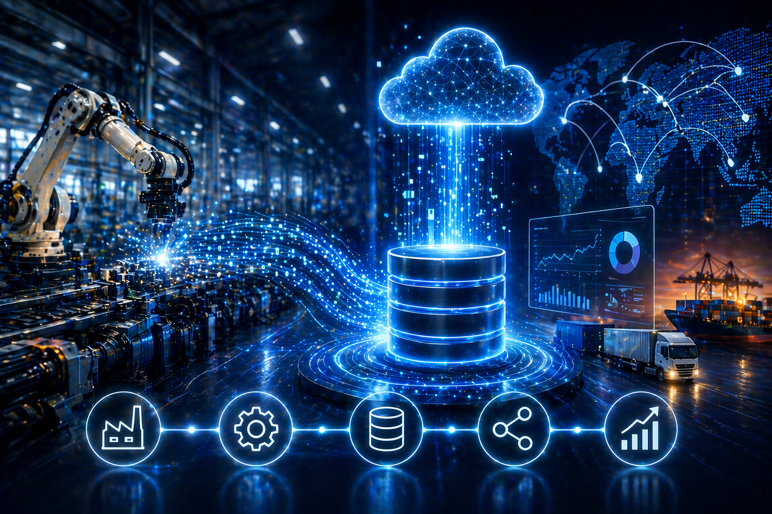 Welche Cloud-Architekturen eignen sich besonders für die hochverfügbare Skalierung von globalen Supply-Chain-Daten?