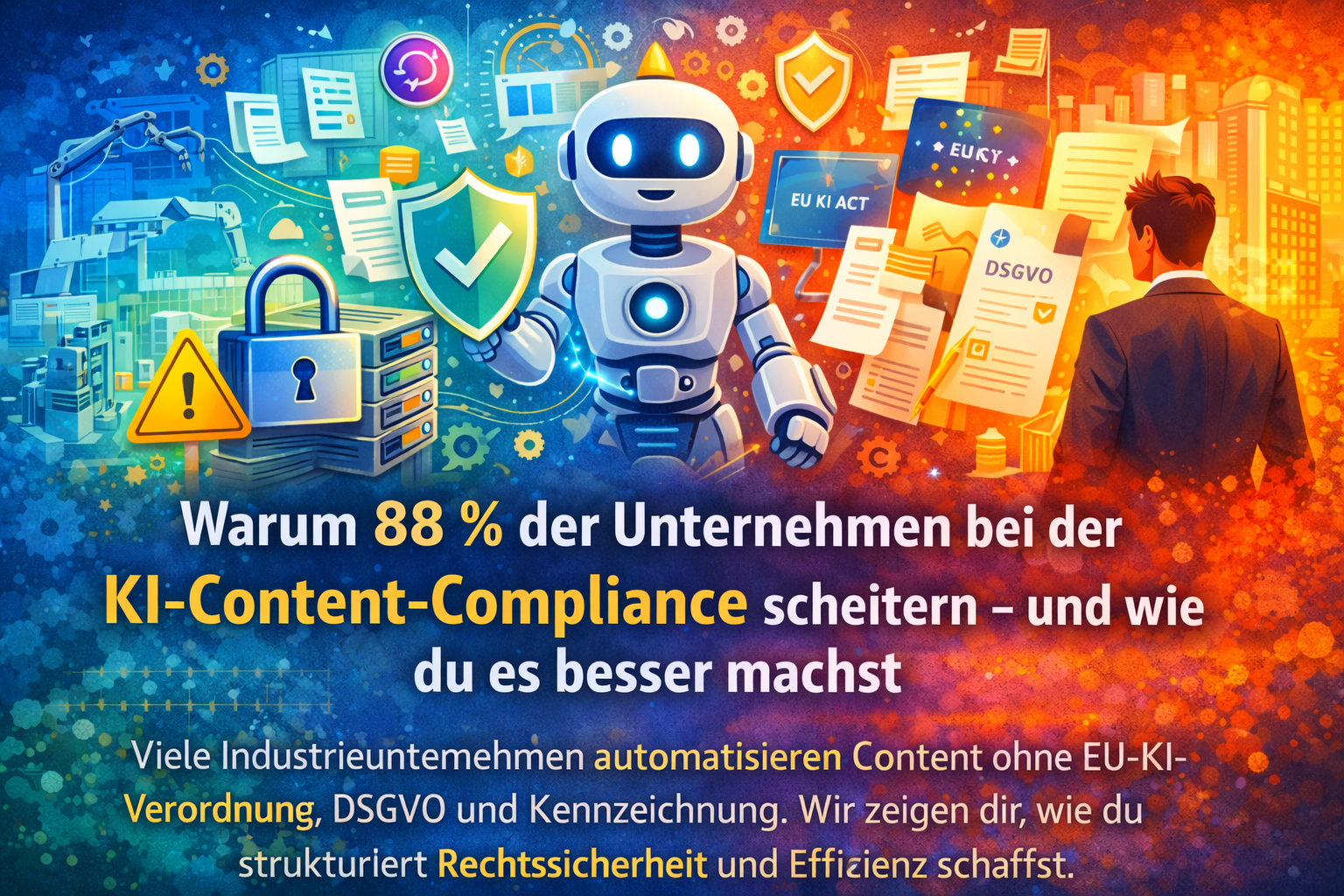 Welche Compliance-Regeln gelten für KI-Content in der Industrie?