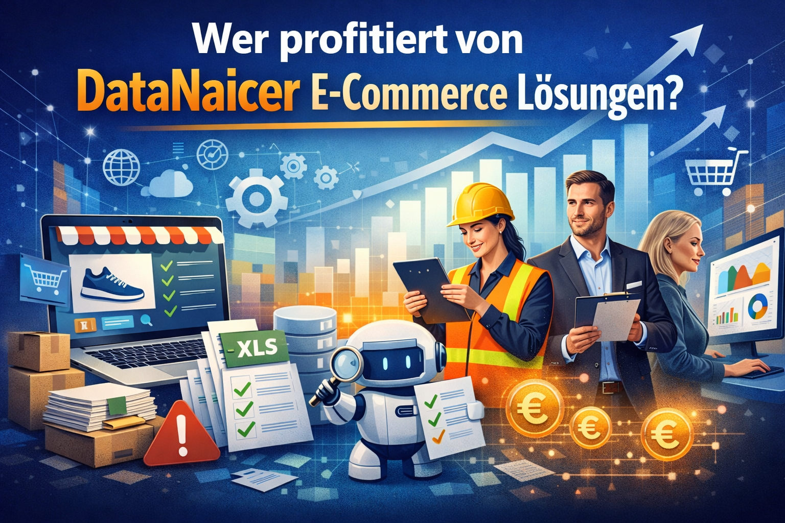 Who benefits from DataNaicer E-Commerce Solutions?