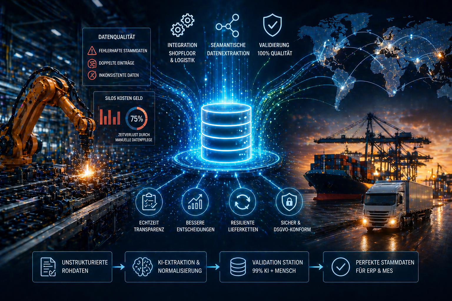 Wie stärkt intelligentes Datenmanagement die Resilienz von Lieferketten für Supply Chain Manager?