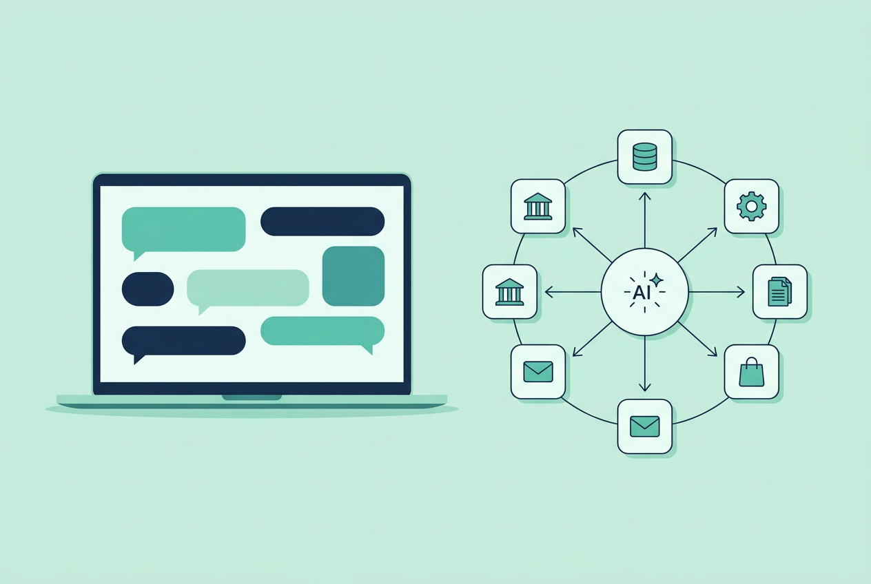 ChatGPT &amp; Claude only in the browser? Why your company now needs an AI architecture and integrations