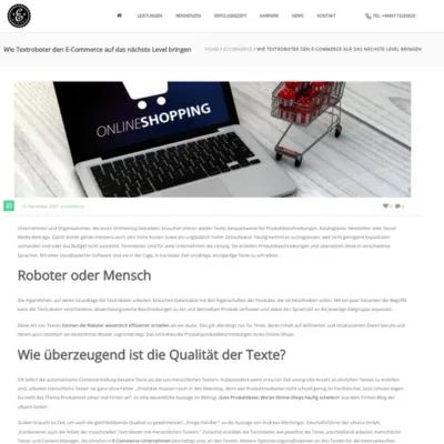Wie Textroboter den E-Commerce auf das nächste Level bringen
