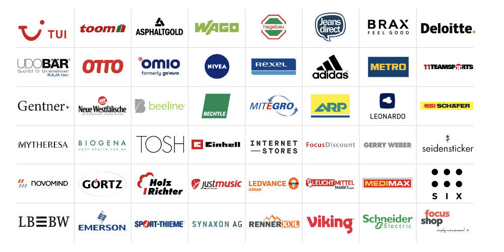 Customer logos and references of uNaice