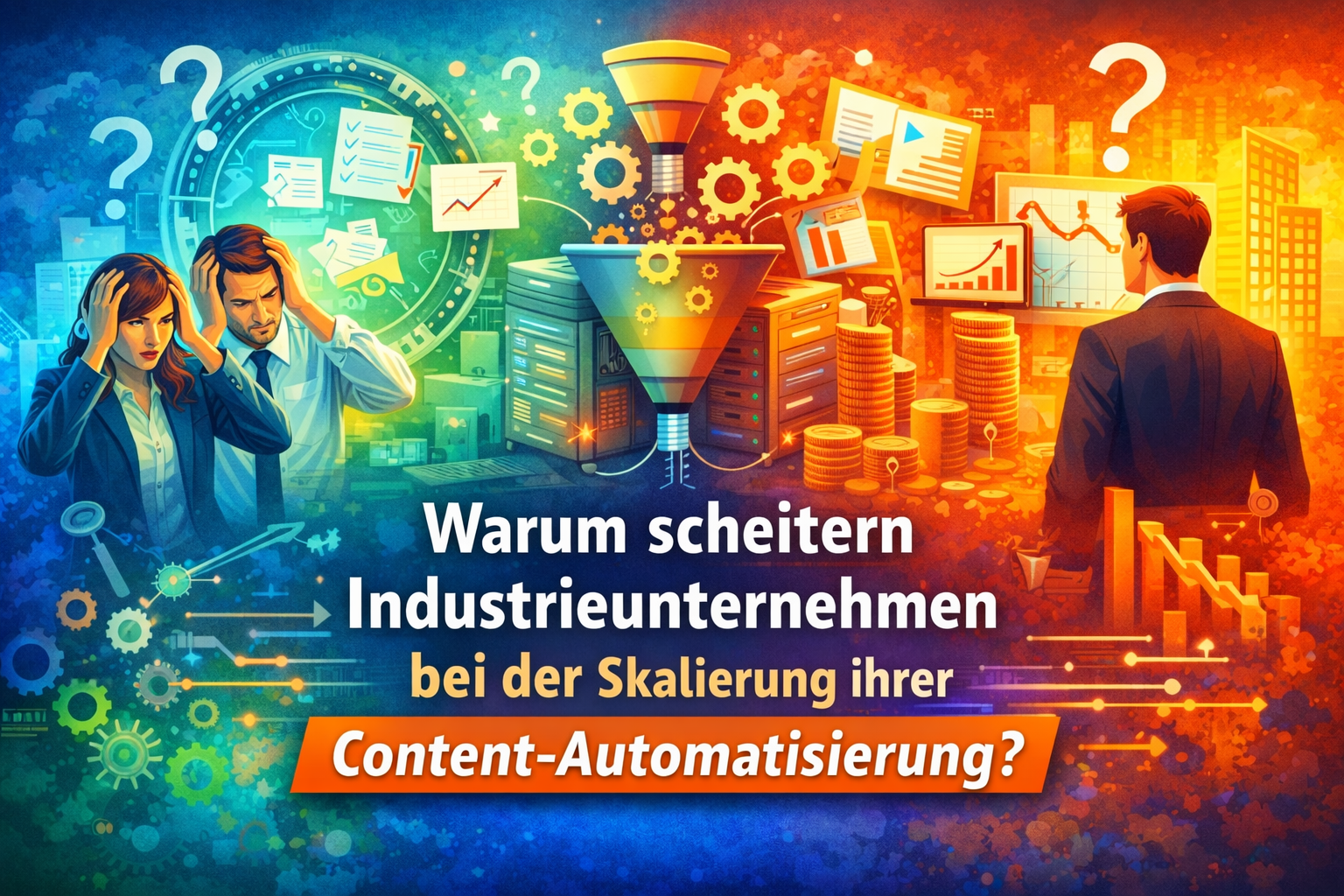 Warum scheitern Industrieunternehmen bei der Content-Skalierung?