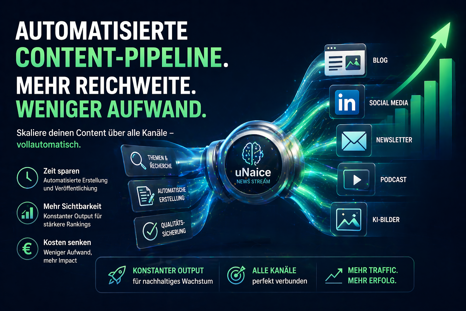 Welche Wettbewerbsnachteile entstehen Unternehmen ohne automatisierte Content-Pipeline bei der Skalierung von News Streams?