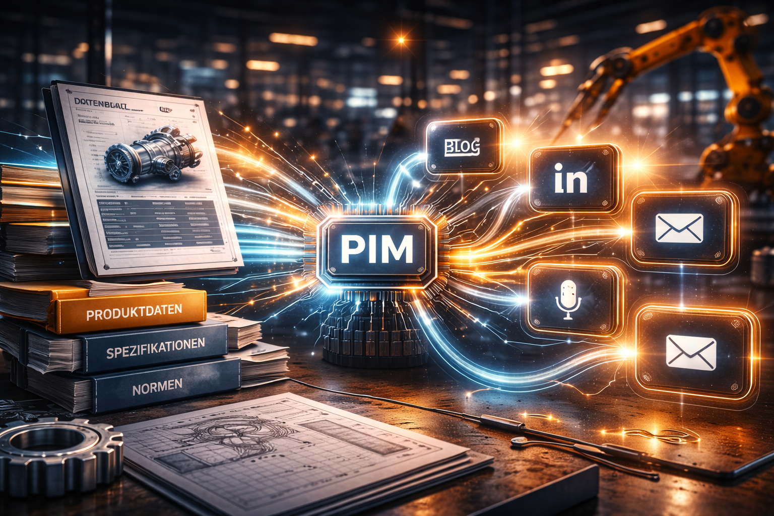 Wie integrieren Großkonzerne PIM-Systeme in Content-Pipelines?