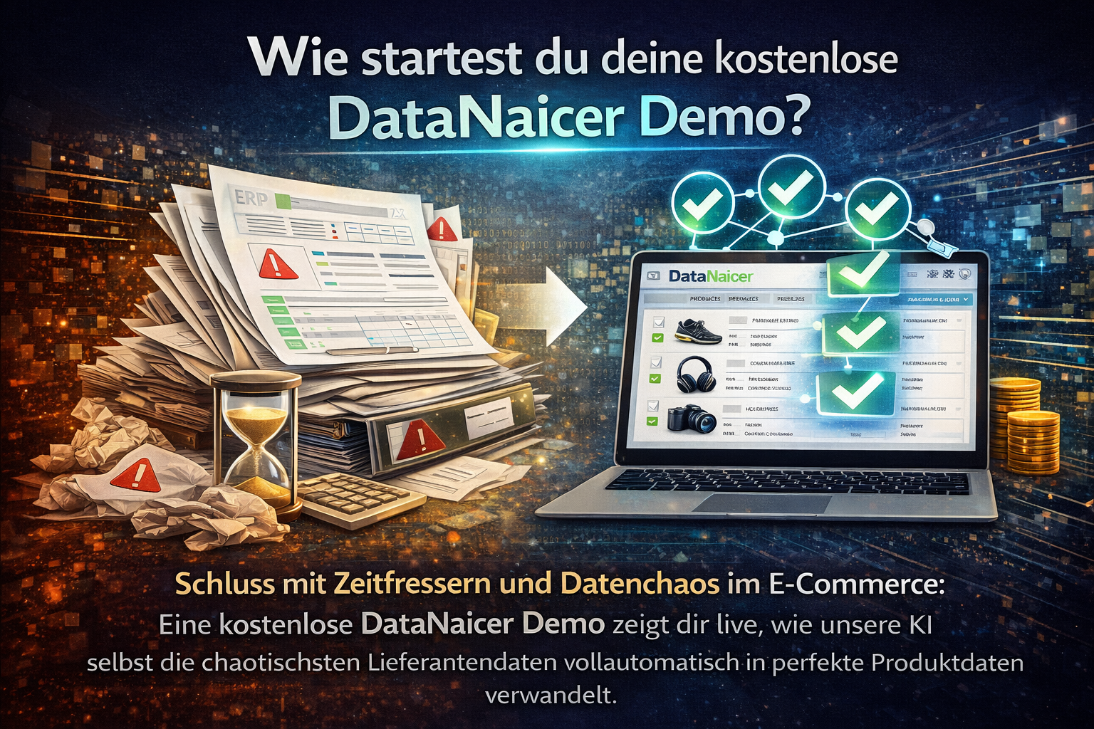 How do you start your free DataNaicer demo?