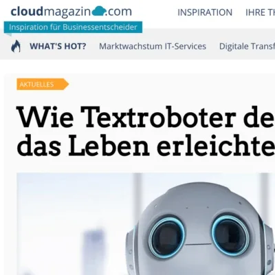 Wie Textroboter dem eTail das Leben erleichtern