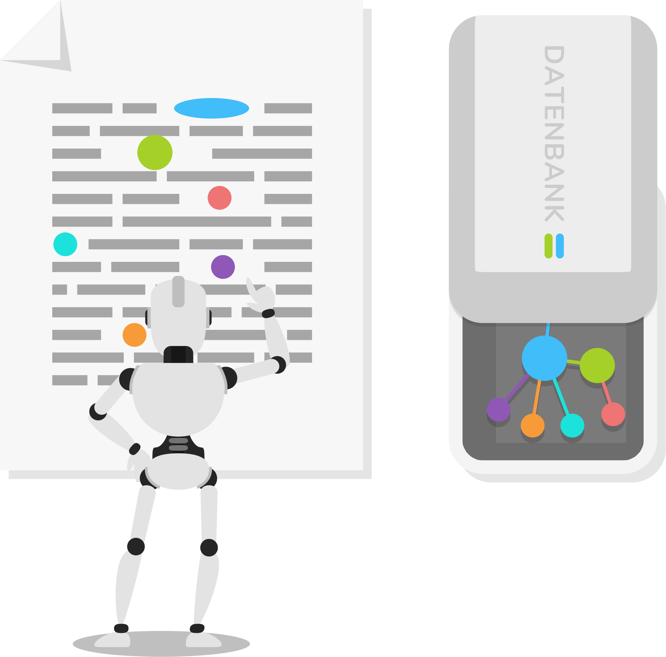 Illustration: Datenextraktion